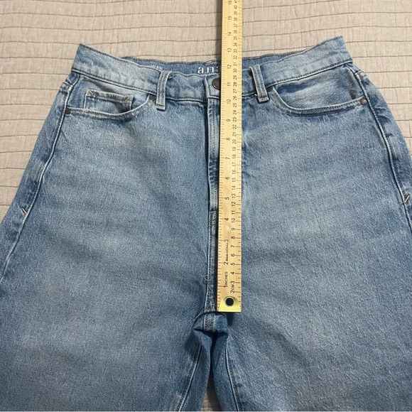 a.n.a. Highest Rise 90's Denim Bermuda 9'' inseam Size 6 - Picture 7 of 11